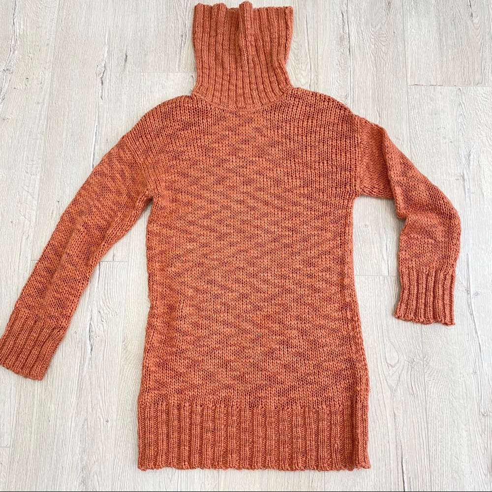 Superdown cowl neck sweater dress